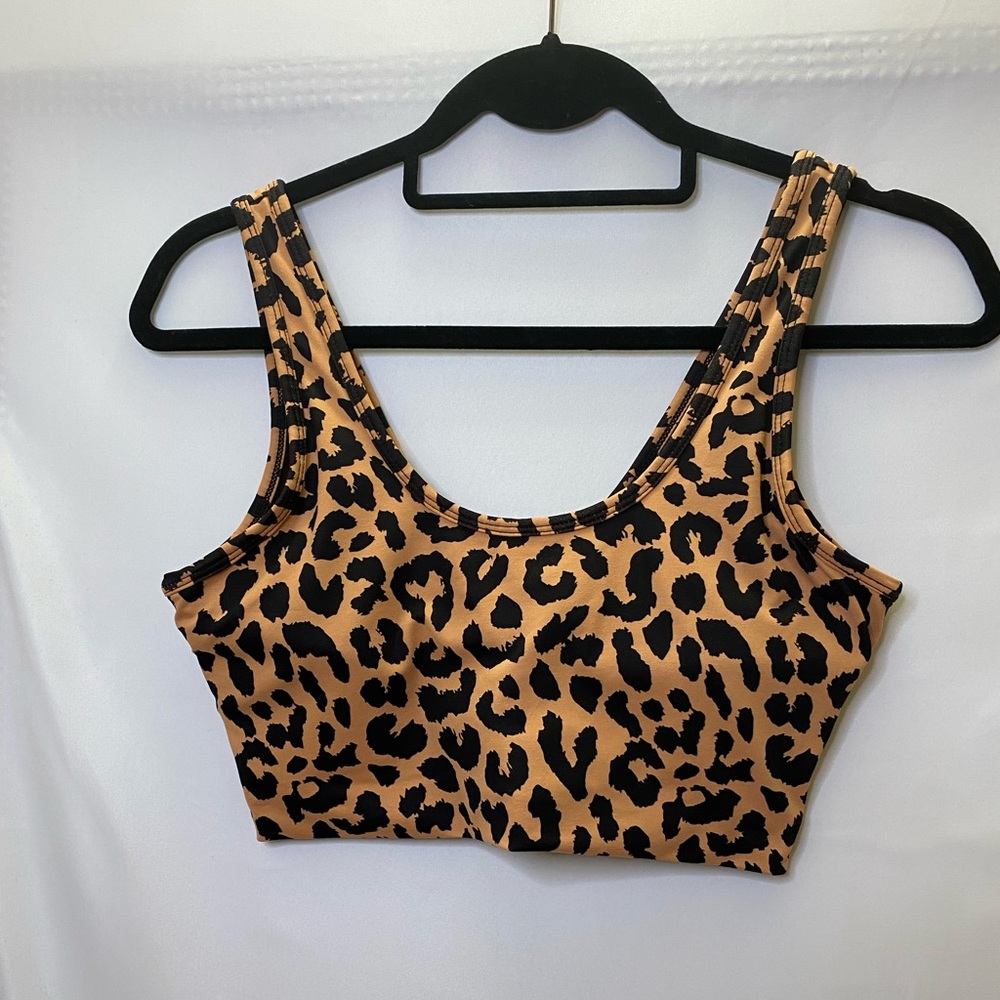 Balance Athletica Animal Print Sports Bra Medium